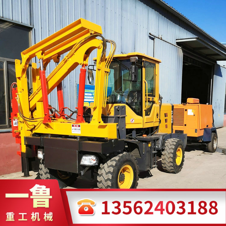 10立方护栏打桩机
